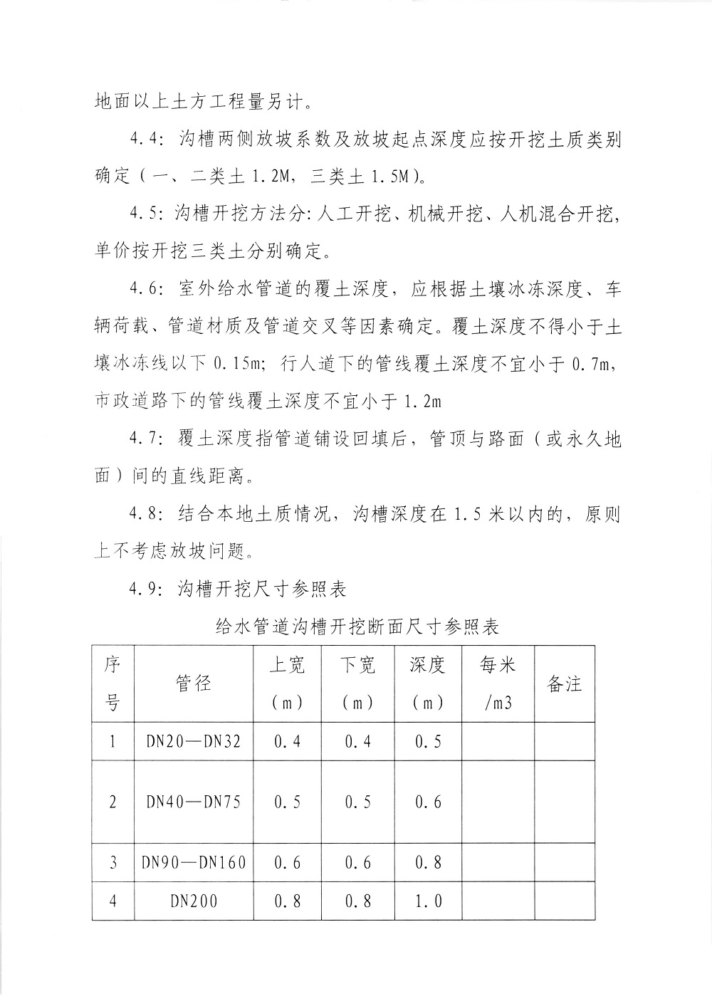 關于印發《供水工程施工及驗收標準》的通知